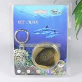wholesale 100pcs charming 6-7mm rice freshwater wish pearl key chain
