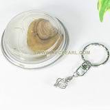 wholesale 100pcs elegant rice freshwater wish pearl key chain