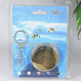 wholesale 100pcs elegant rice freshwater wish pearl key chain