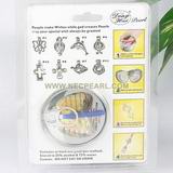 wholesale 100pcs 6-7mm rice freshwater wish pearl phone chain