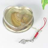 100pcs 6-7mm rice freshwater wish pearl phone chain on wholesale