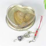 wholesale 100pcs exquisite rice freshwater wish pearl phone chain