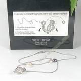 100pcs rice freshwater pearl necklace in one carton on wholesale