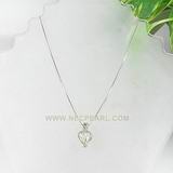 100pcs rice freshwater pearl necklace in one carton on wholesale