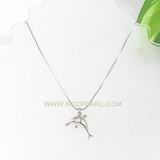 100pcs lovely 6-7mm freshwater pearl necklace on wholesale