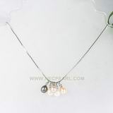 100pcs wonderful freshwater pearl necklace gift on wholesale