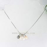 wonderful freshwater pearl necklace gift 100pcs on wholesale