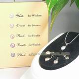nice 6-7mm freshwater pearl necklace gift 100pcs on wholesale