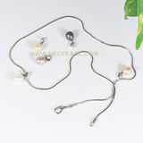 wholesale 100pcs nice 6-7mm freshwater pearl necklace gift