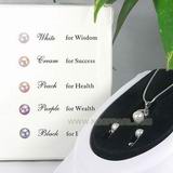 100pcs(one carton) freshwater pearl gift set on wholesale