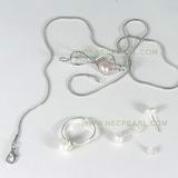 100pcs(one carton) wonderful freshwater pearl gift set wholesale
