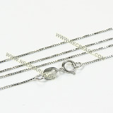sterling silver rhodium plated chain wholesale